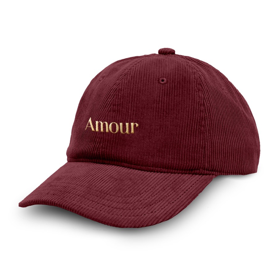 CASQUETTE VELOURS AMOUR 