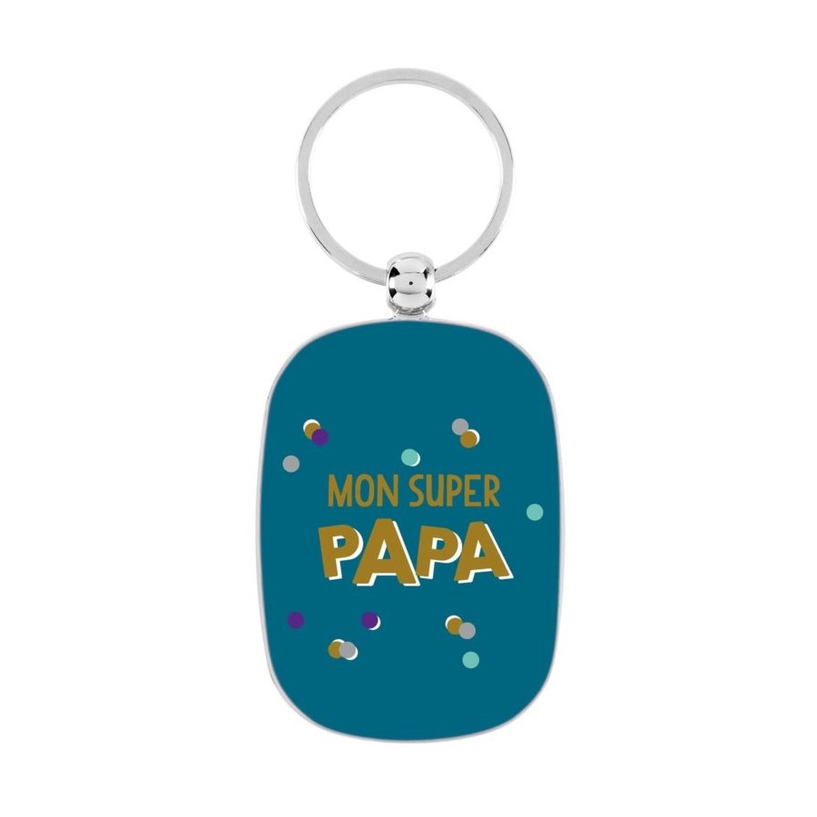 Porte-cles Mon super papa