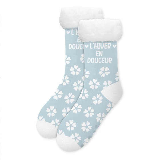 CHAUSSETTES MOUMOUTE "L HIVER EN DOUCEUR"