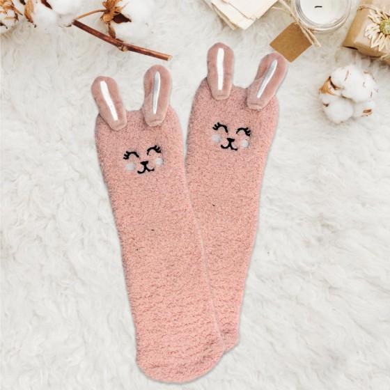 CHAUSSETTES MOUMOUTE ENFANTS LAPIN 2TAILLES