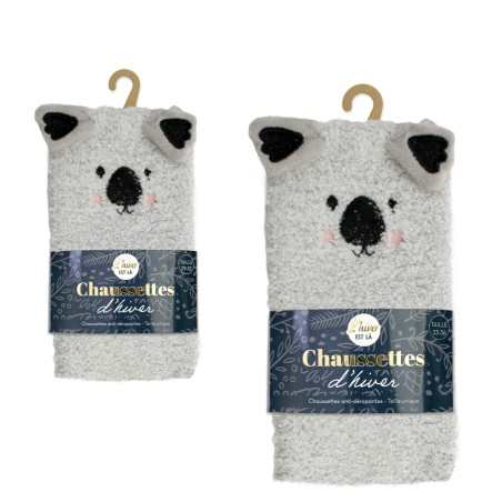 CHAUSSETTES MOUMOUTE ENFANTS KOALA 2TAILLES