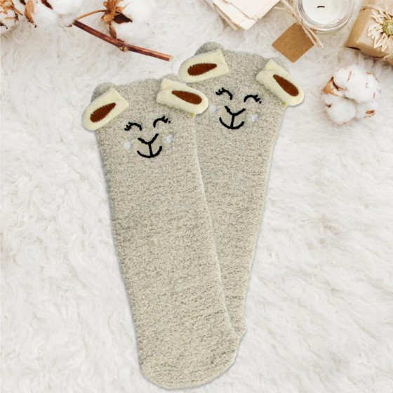 CHAUSSETTES MOUMOUTE ENFANTS MOUTON 2TAILLES