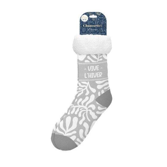 CHAUSSETTES MOUMOUTE "VIVE L HIVER"