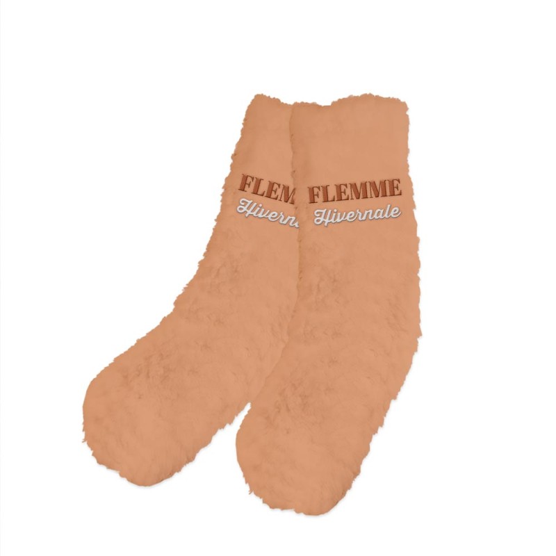 CHAUSSETTES MOUMOUTE "FLEMME HIVERNALE"