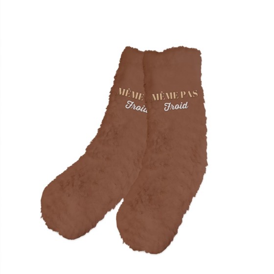 CHAUSSETTES MOUMOUTE "MEME PAS FROID"