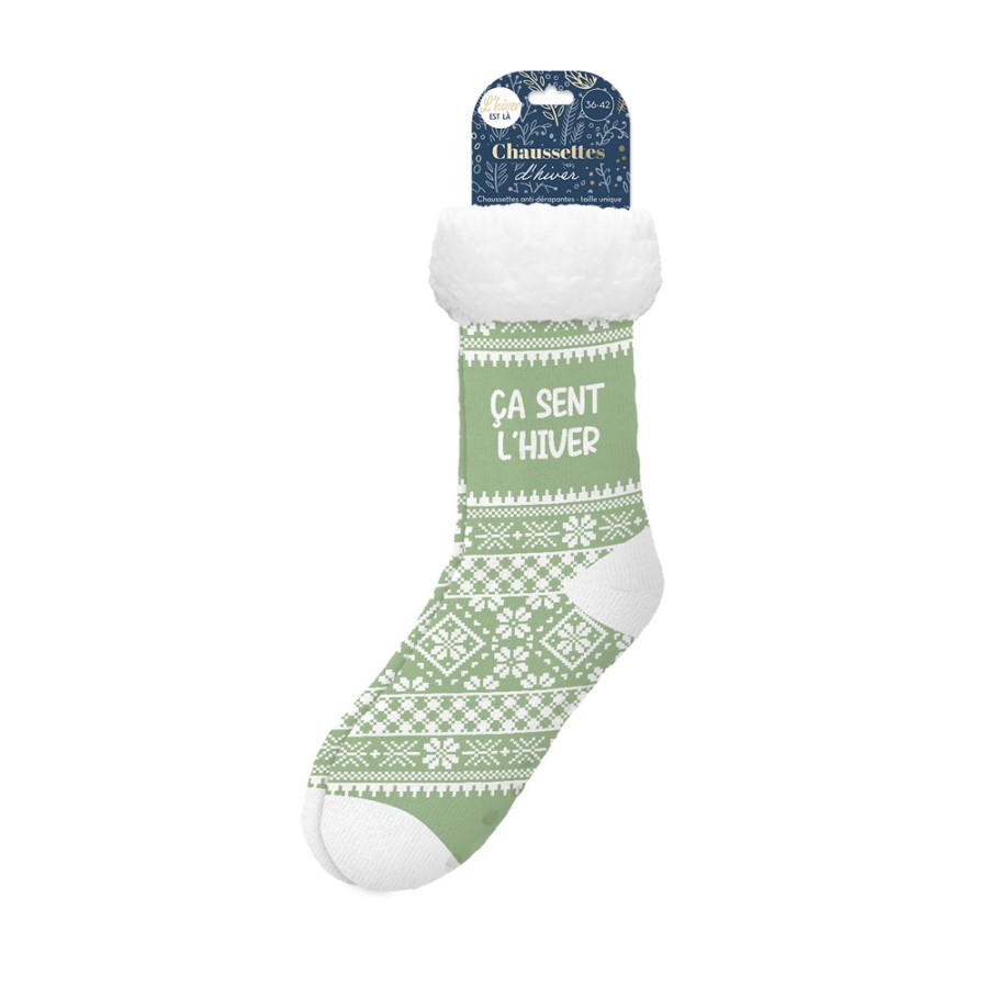 CHAUSSETTES MOUMOUTE CA SENT L HIVER