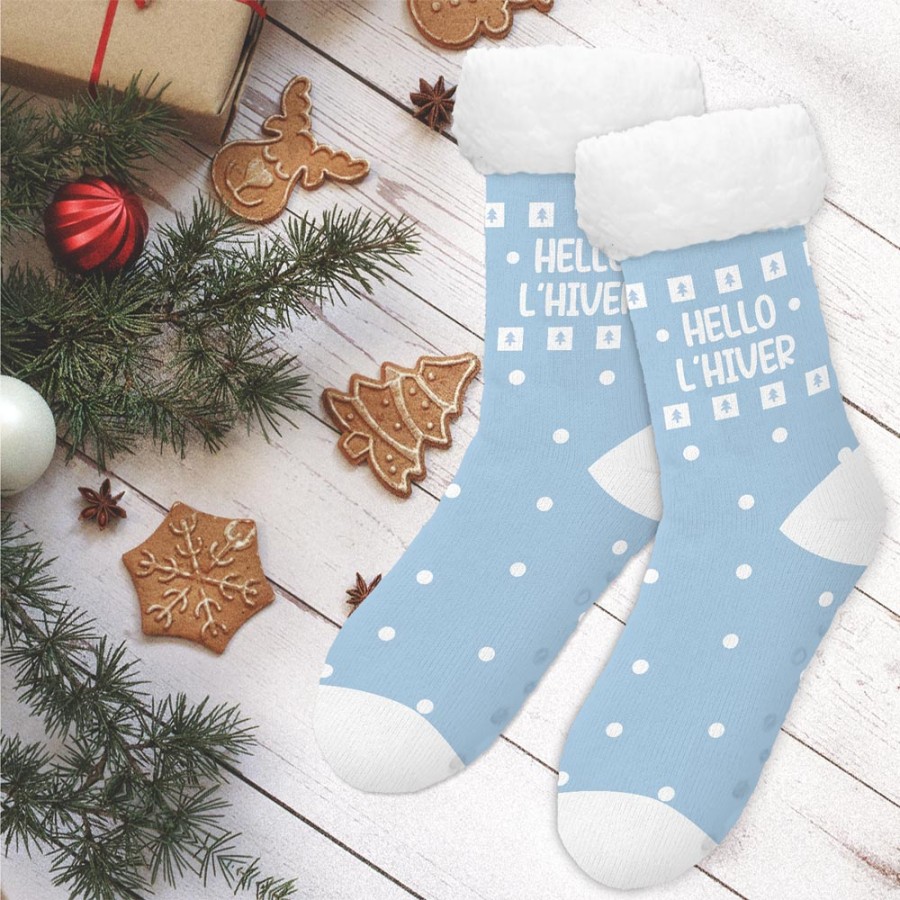 CHAUSSETTES MOUMOUTE "HELLO L HIVER"