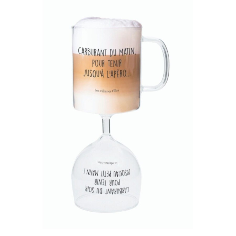 verre à vin et verre à thé/café