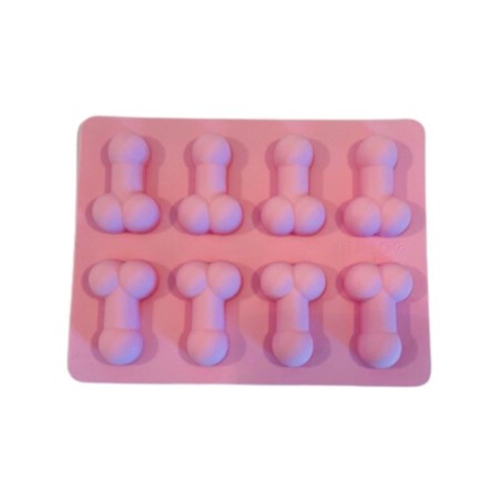 Moule petits zizis en silicone rose mauve