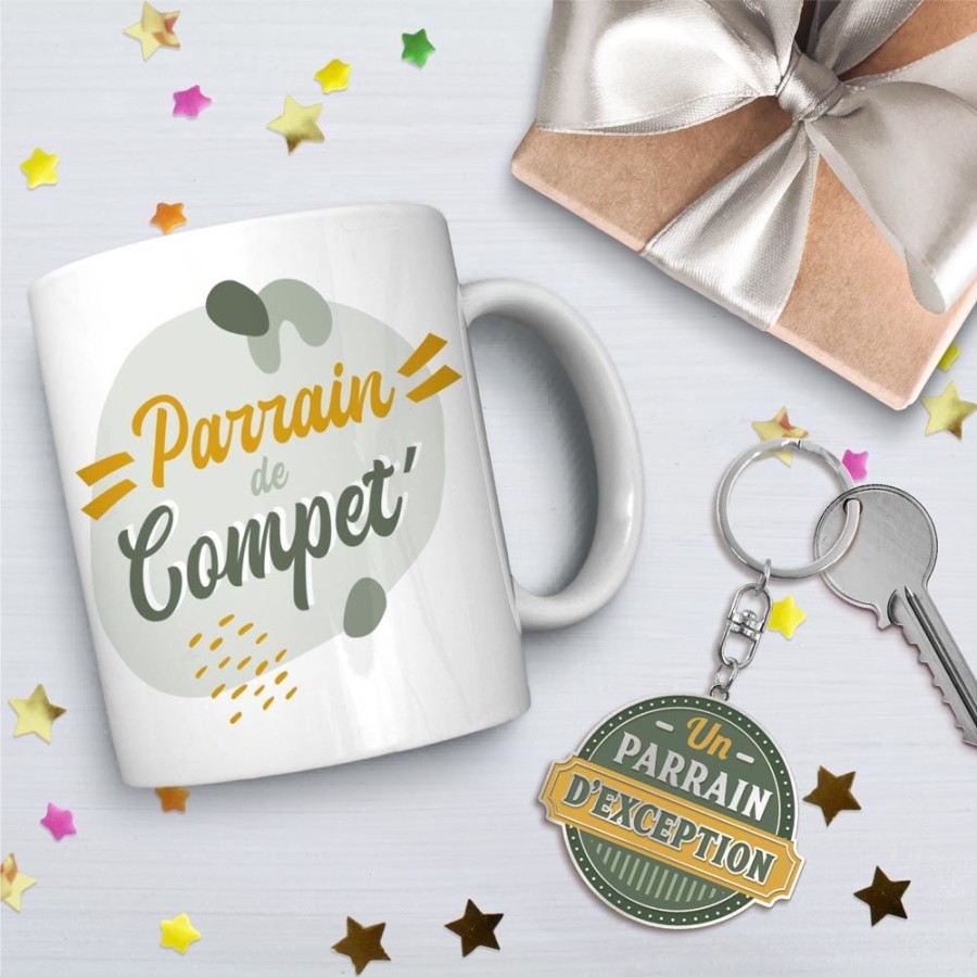 COFFRET MUG "PARRAIN"