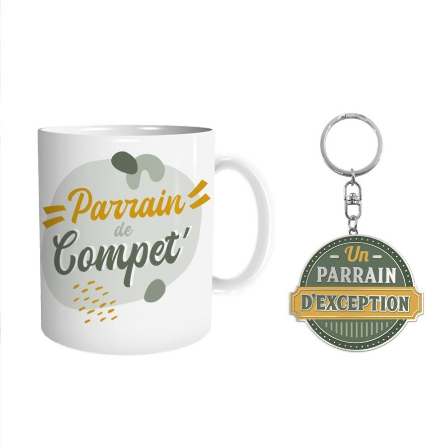 COFFRET MUG "PARRAIN"