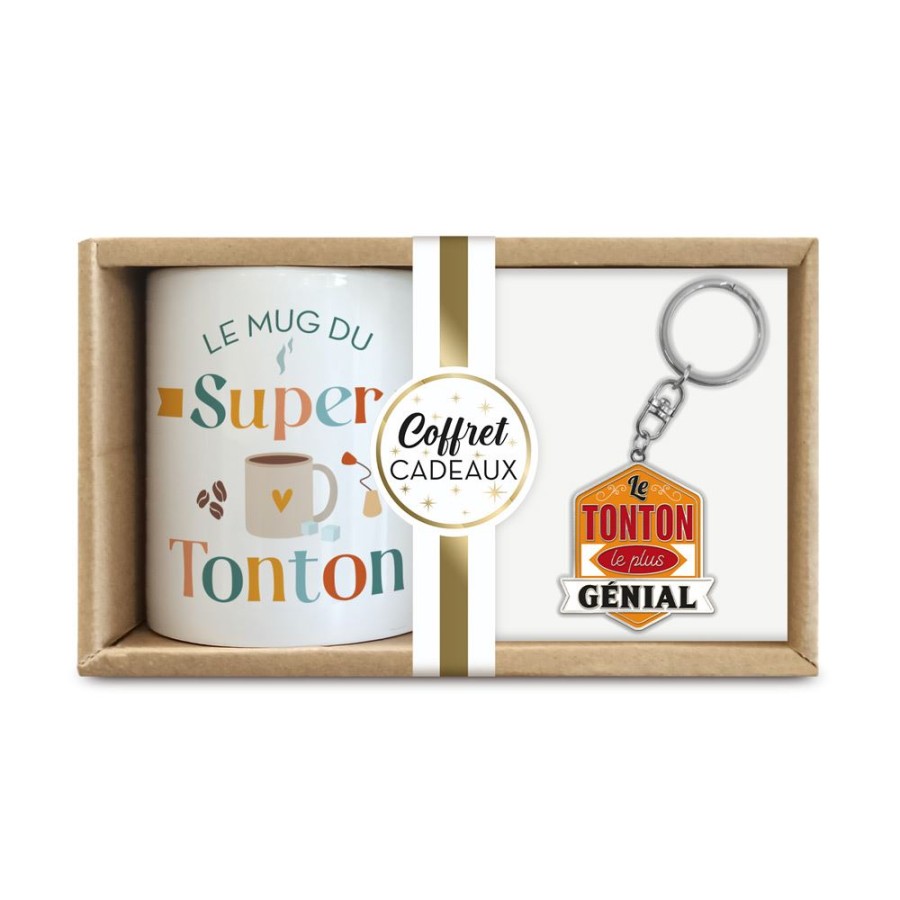 COFFRET MUG "TONTON GENIAL"