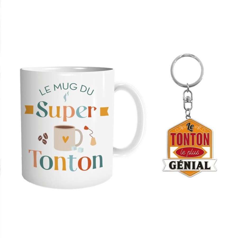 COFFRET MUG "TONTON GENIAL"