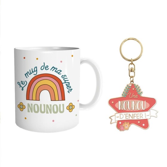 COFFRET MUG "NOUNOU D ENFER"