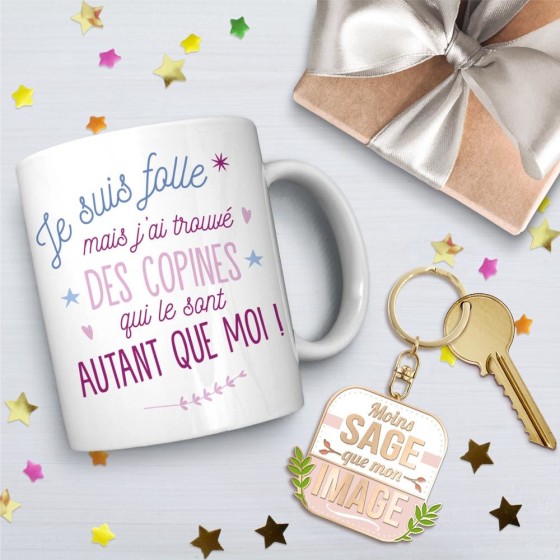 COFFRET MUG "MOINS SAGE…"