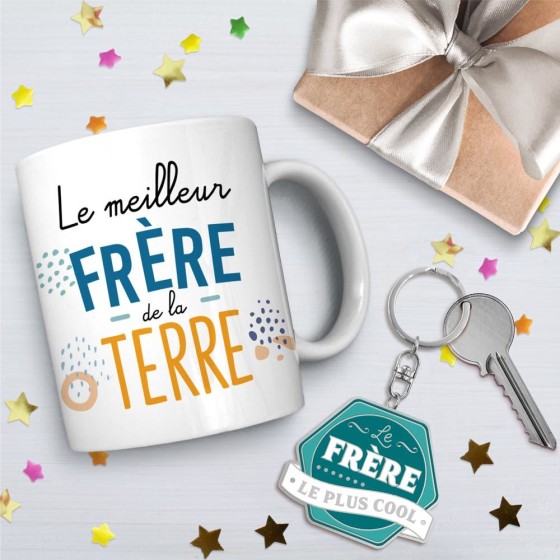 COFFRET MUG "LE FRERE LE PLUS COOL"