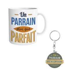 COFFRET MUG "PARRAIN"