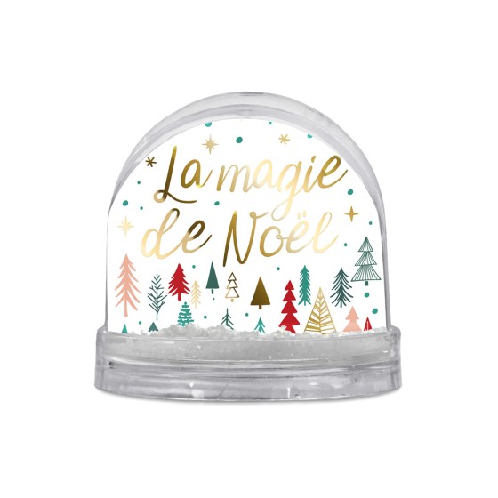 BOULE A NEIGE "LA MAGIE DE NOEL"