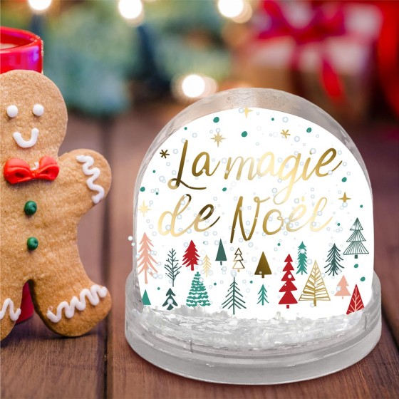 BOULE A NEIGE "LA MAGIE DE NOEL"