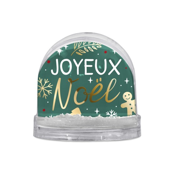 BOULE A NEIGE "JOYEUX NOEL"