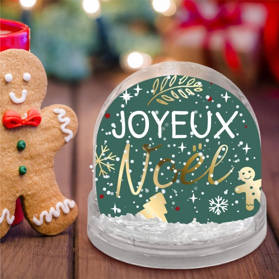 BOULE A NEIGE "JOYEUX NOEL"