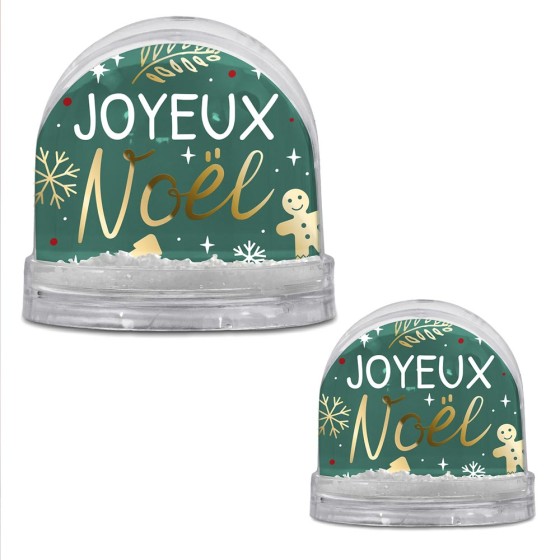 BOULE A NEIGE "JOYEUX NOEL"