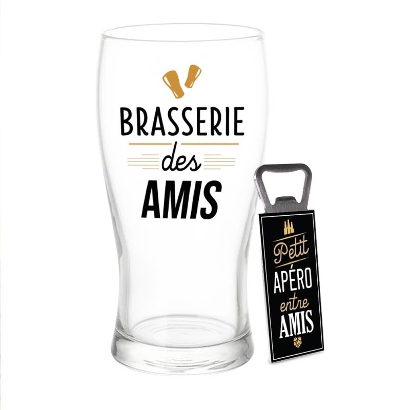 COFFRET BIERE "BRASSERIE DES AMIS"