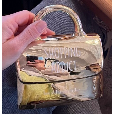 Tirelire "Shopping addict"