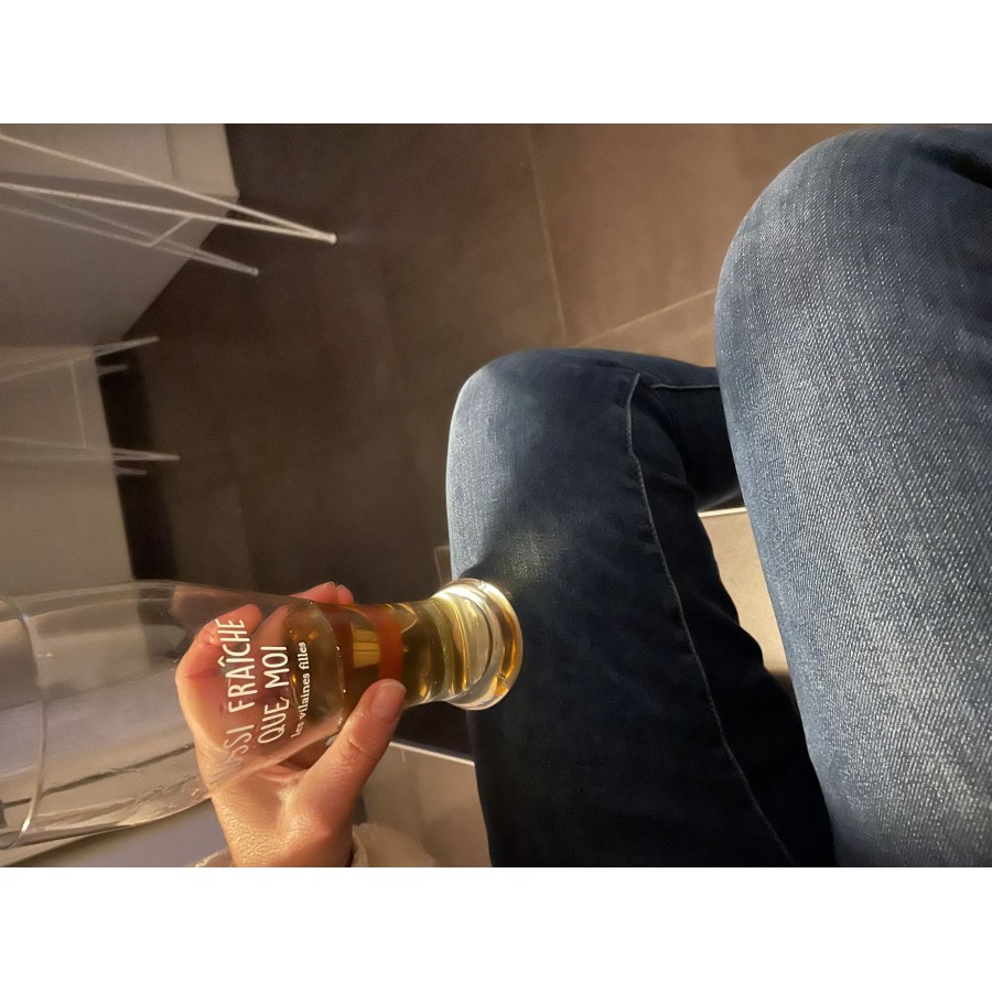 Verre à bière XXL "Aussi fraiche que moi"