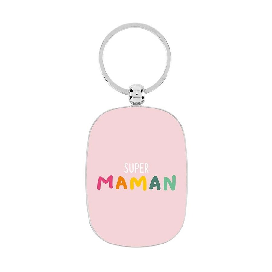 Porte-cles Super maman