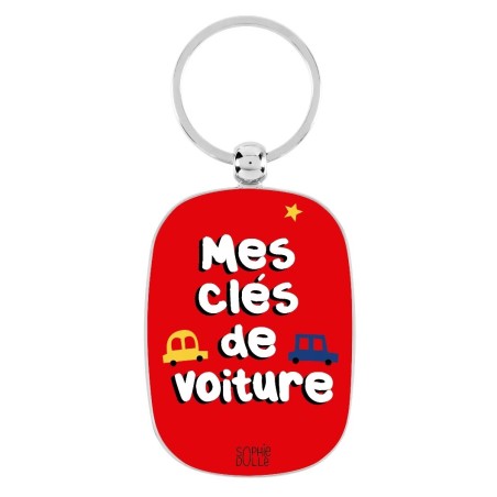 Porte-cles Mes cles de voiture