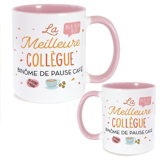 MUG ROSE MEILLEURE COLLEGUE