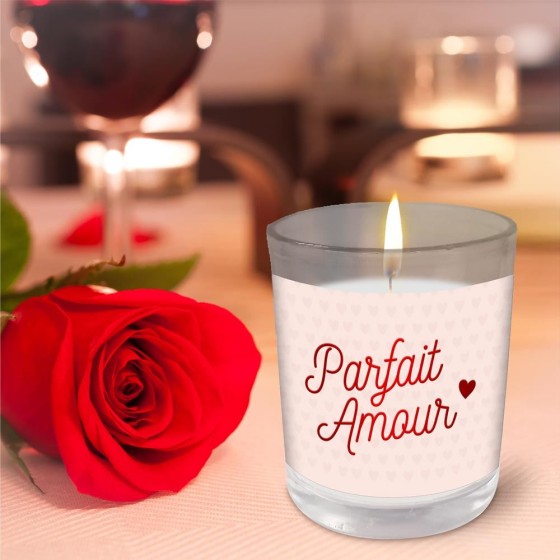 BOUGIE "PARFAIT AMOUR" SAINT VALENTIN