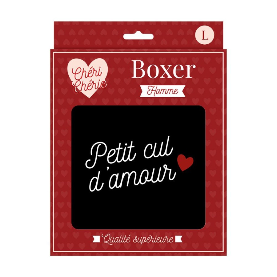 BOXER TAILLE L SAINT VALENTIN