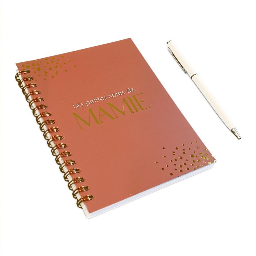 COFFRET CARNET NOTES-STYLO MAMIE