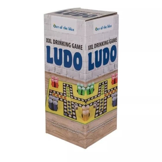 Jeu à boire XXL, Ludo, avec 16 gobelets