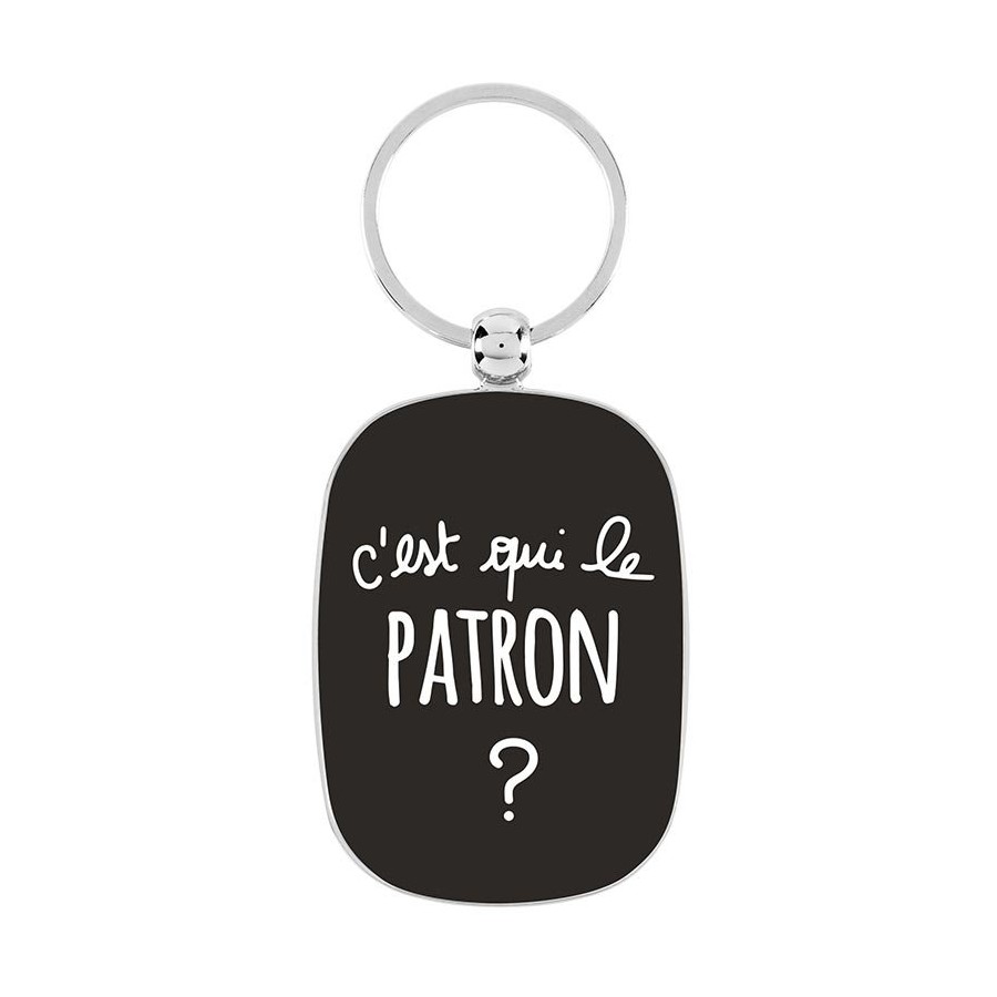 Porte-cles C'est qui le patron