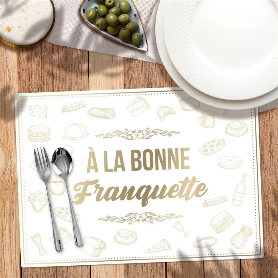 SET TABLE DORE BONNE FRANQUETTE