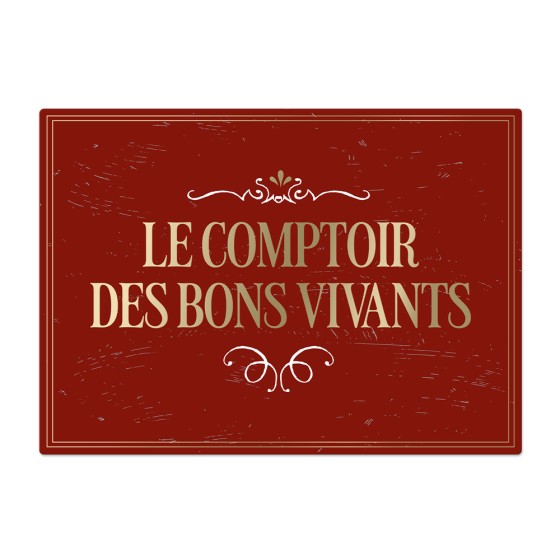 SET TABLE DORE BONS VIVANTS