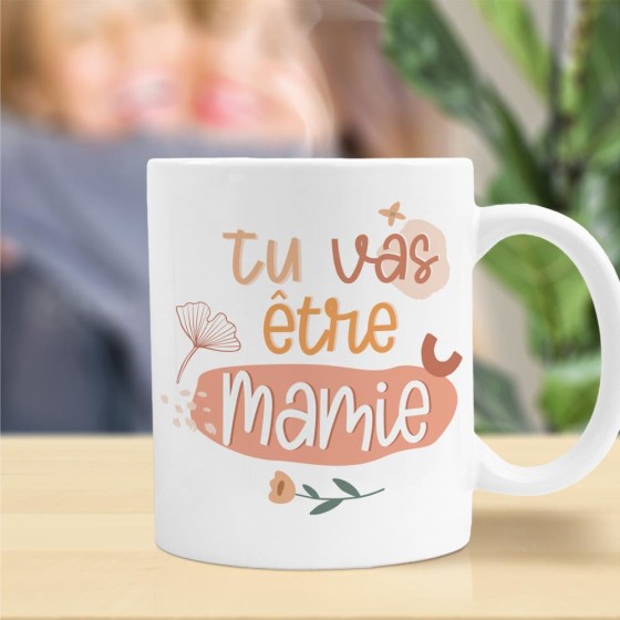 MUG "TU VAS ETRE MAMIE"