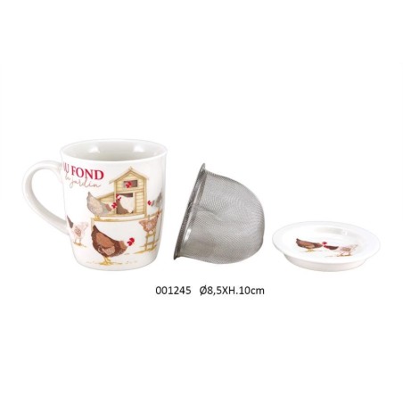 TISANIERE DS COFFRET 'HUGUETTE'