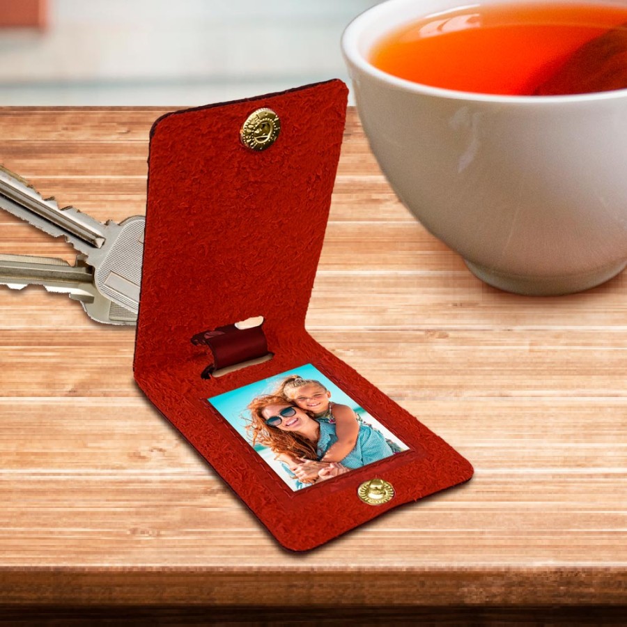 PORTE CLE PHOTO "MAMAN D AMOUR"
