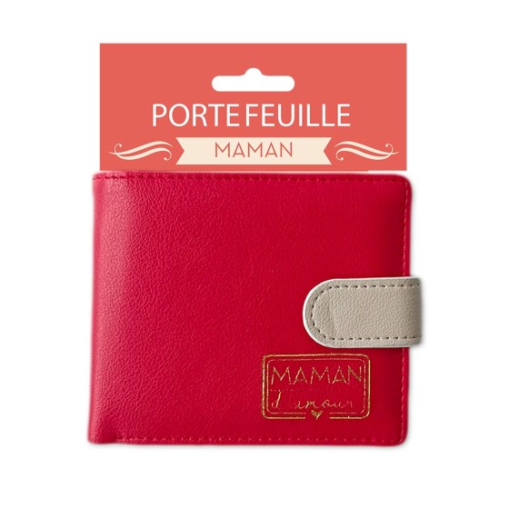 PORTEFEUILLE "MAMAN D AMOUR "