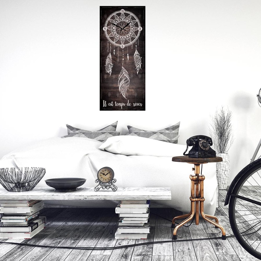 HORLOGE BOHO "IL EST TEMPS"