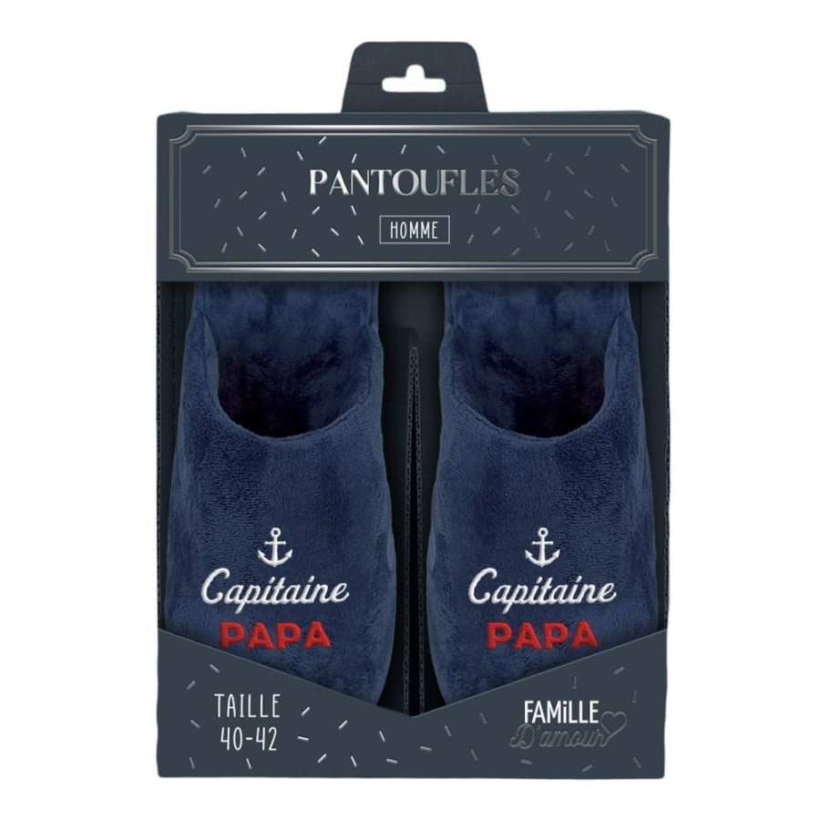 PANTOUFLES "PAPA" 40-42