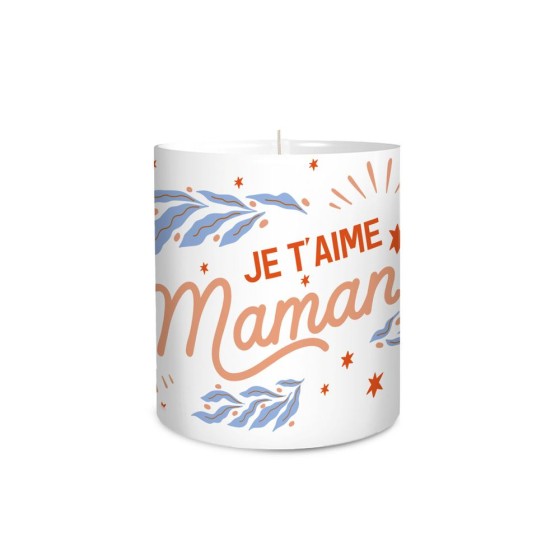 BOUGIE AFFECTIVE JE T AIME MAMAN