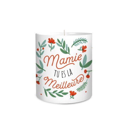 BOUGIE AFFECTIVE MAMIE TU ES LA MEILLEURE