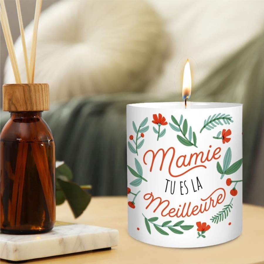 BOUGIE AFFECTIVE MAMIE TU ES LA MEILLEURE