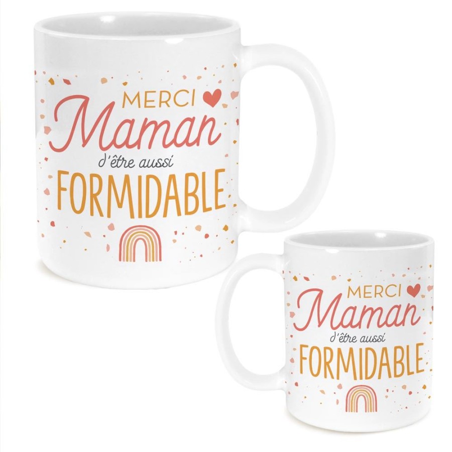 MUG MERCI MAMAN FORMIDABLE