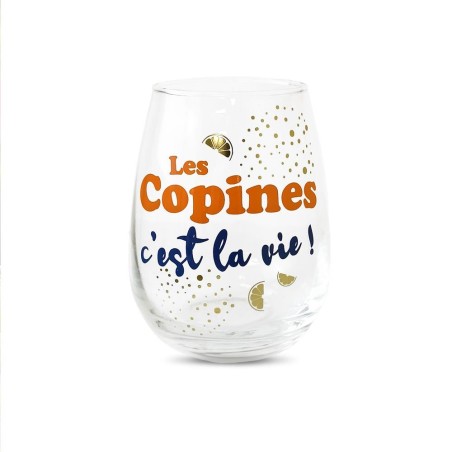 COFFRET VERRE A EAU APERO DES COPINES